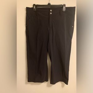 Athleta Cropped Pants.‎  Slits on calves.  Size 12
